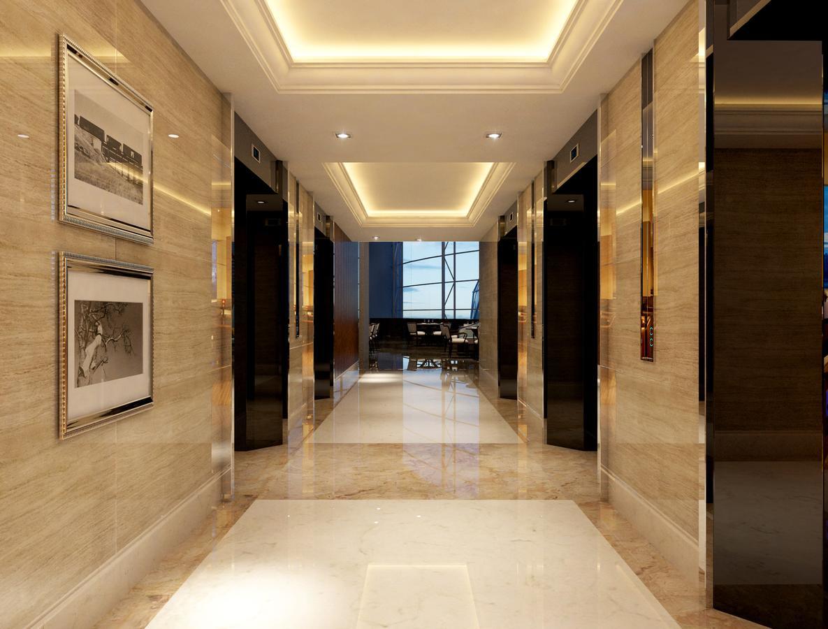 Hatten Place Melaka Dış mekan fotoğraf 3D rendering of a hotel lobby
